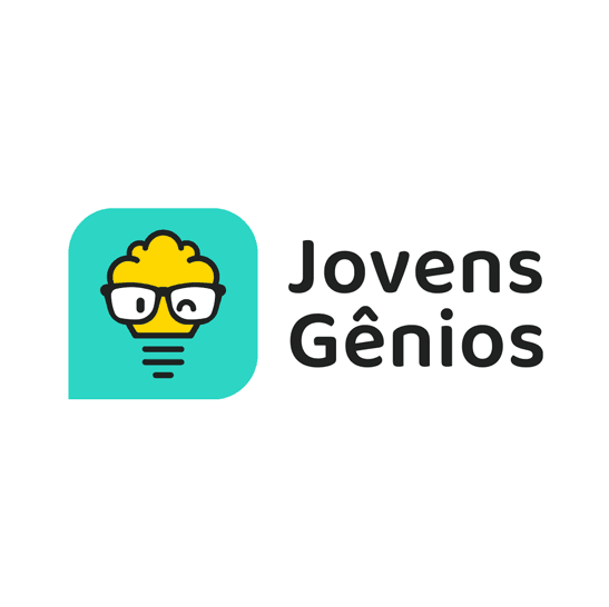 Logo de Jovens Gênios, cliente de BDDB.ag