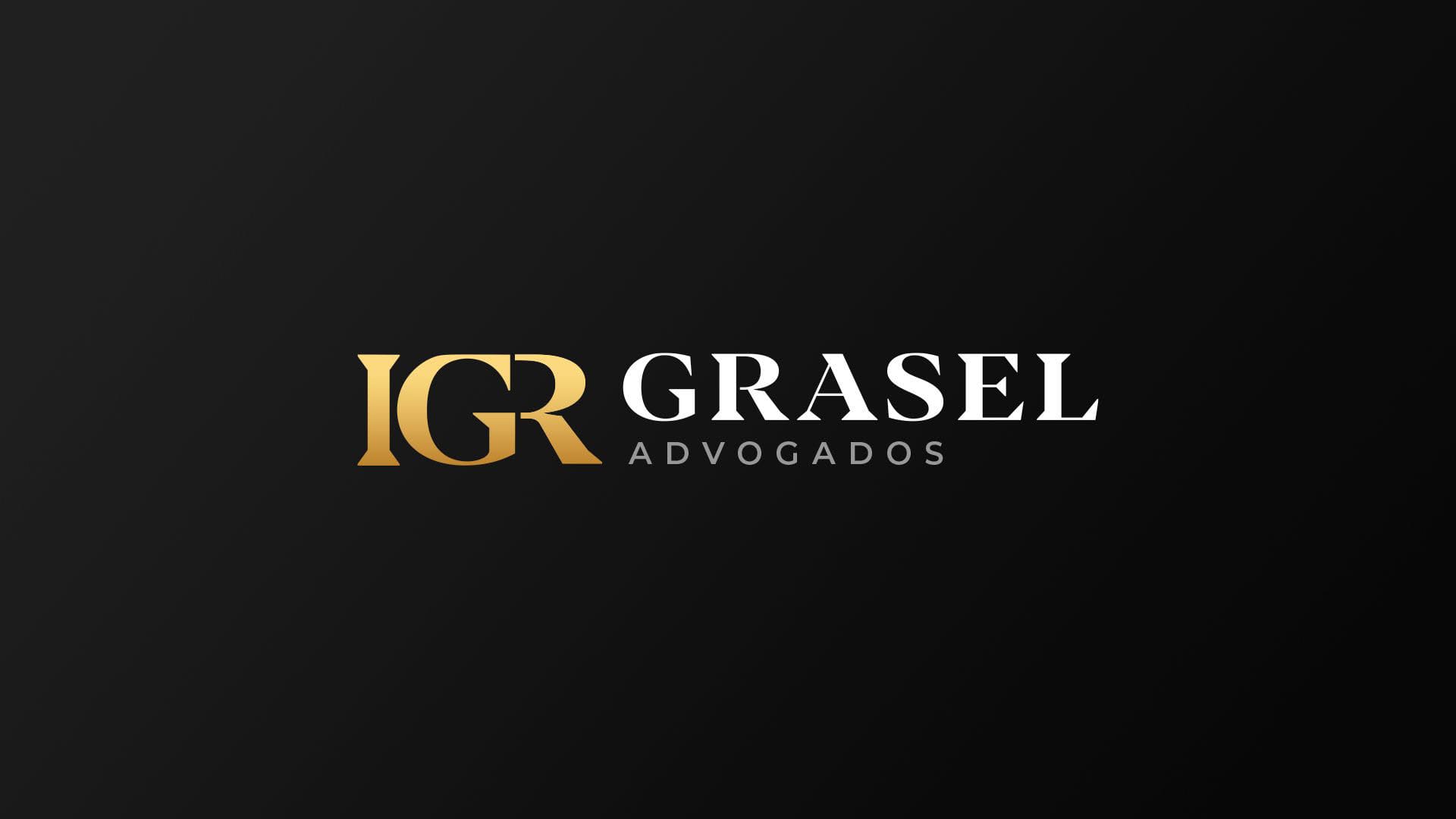 Igr grasel relift de marca e papelaria pagina