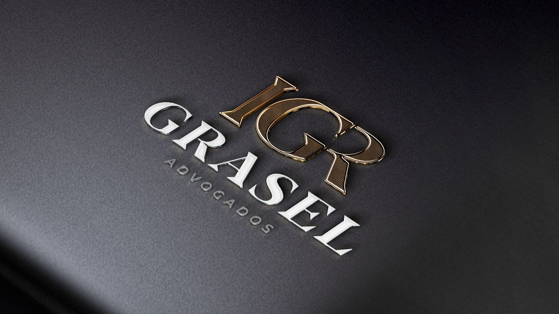 Igr grasel relift de marca e papelaria pagina