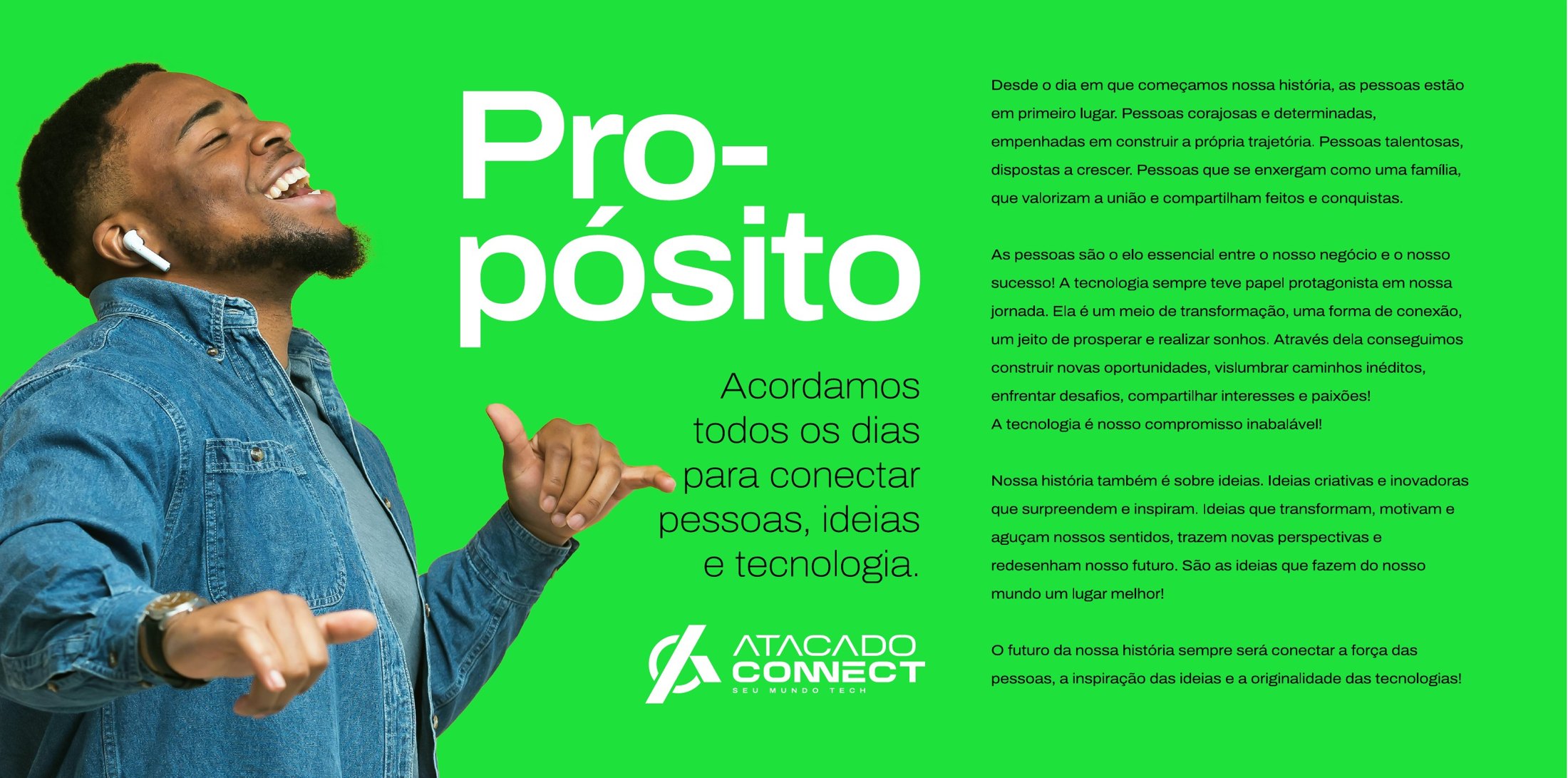 Atacado Connect, Branding: estratégia, marca e brandbook: peça 3
