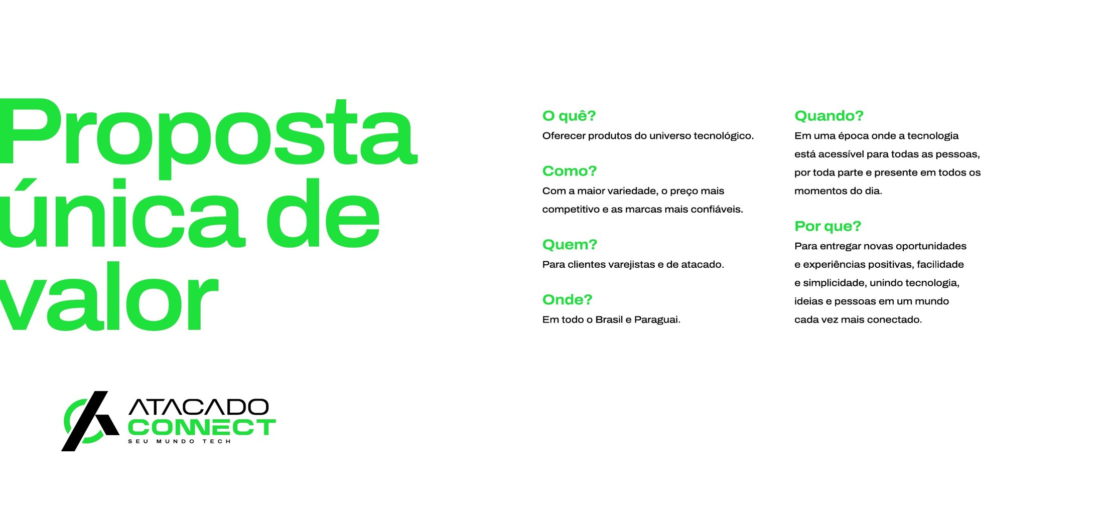 Atacado Connect, Branding: estratégia, marca e brandbook: peça 7