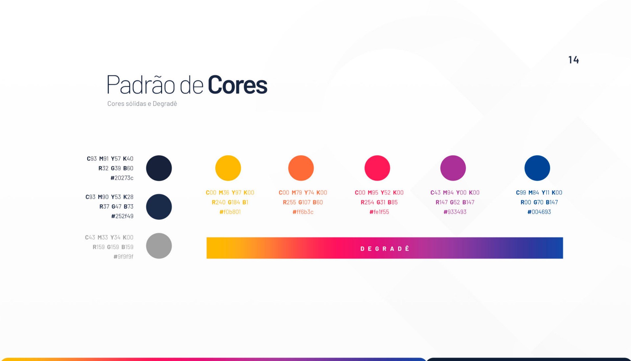 São Vicente brand color standards
