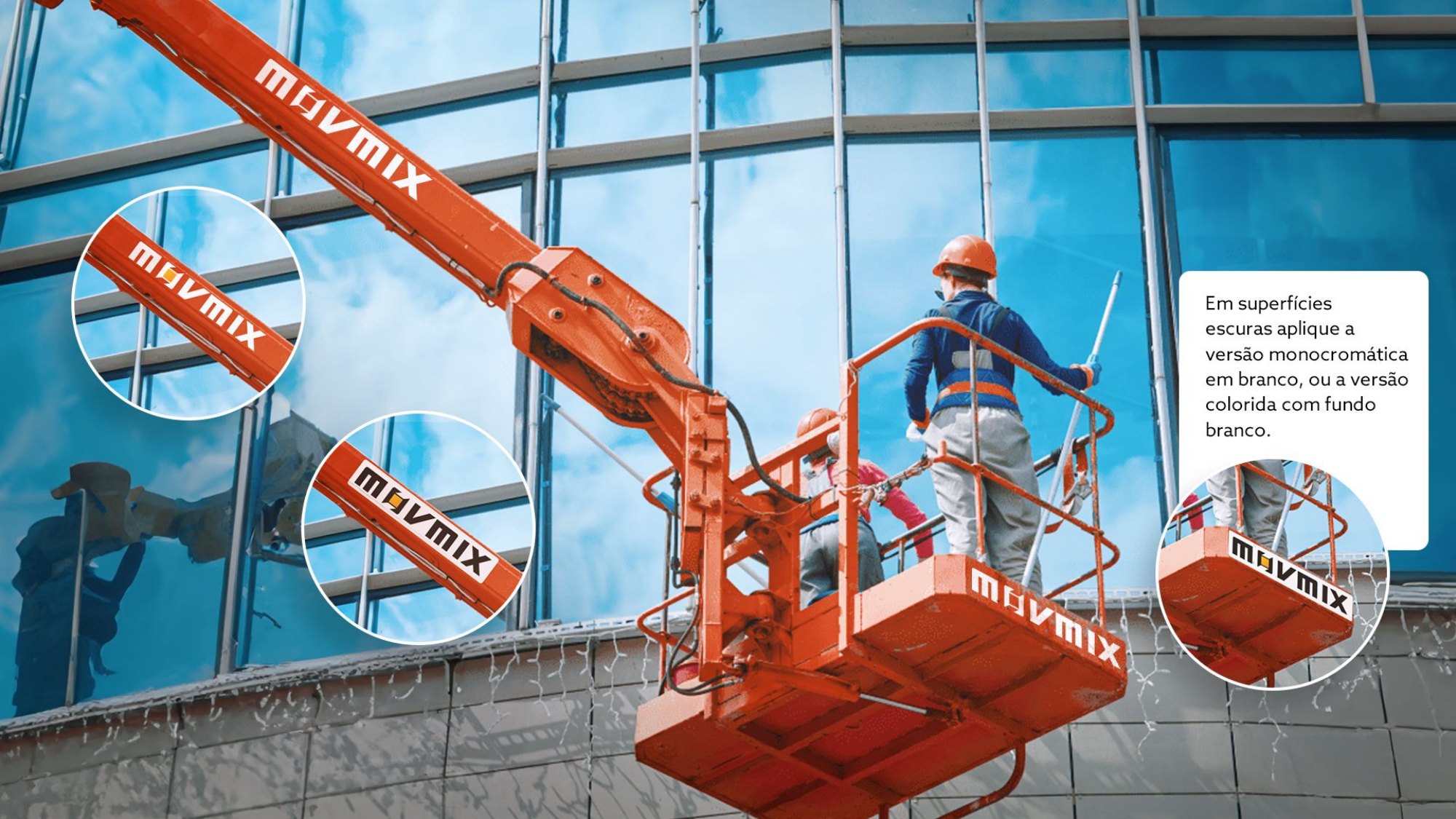 MOVMIX machine on a job site