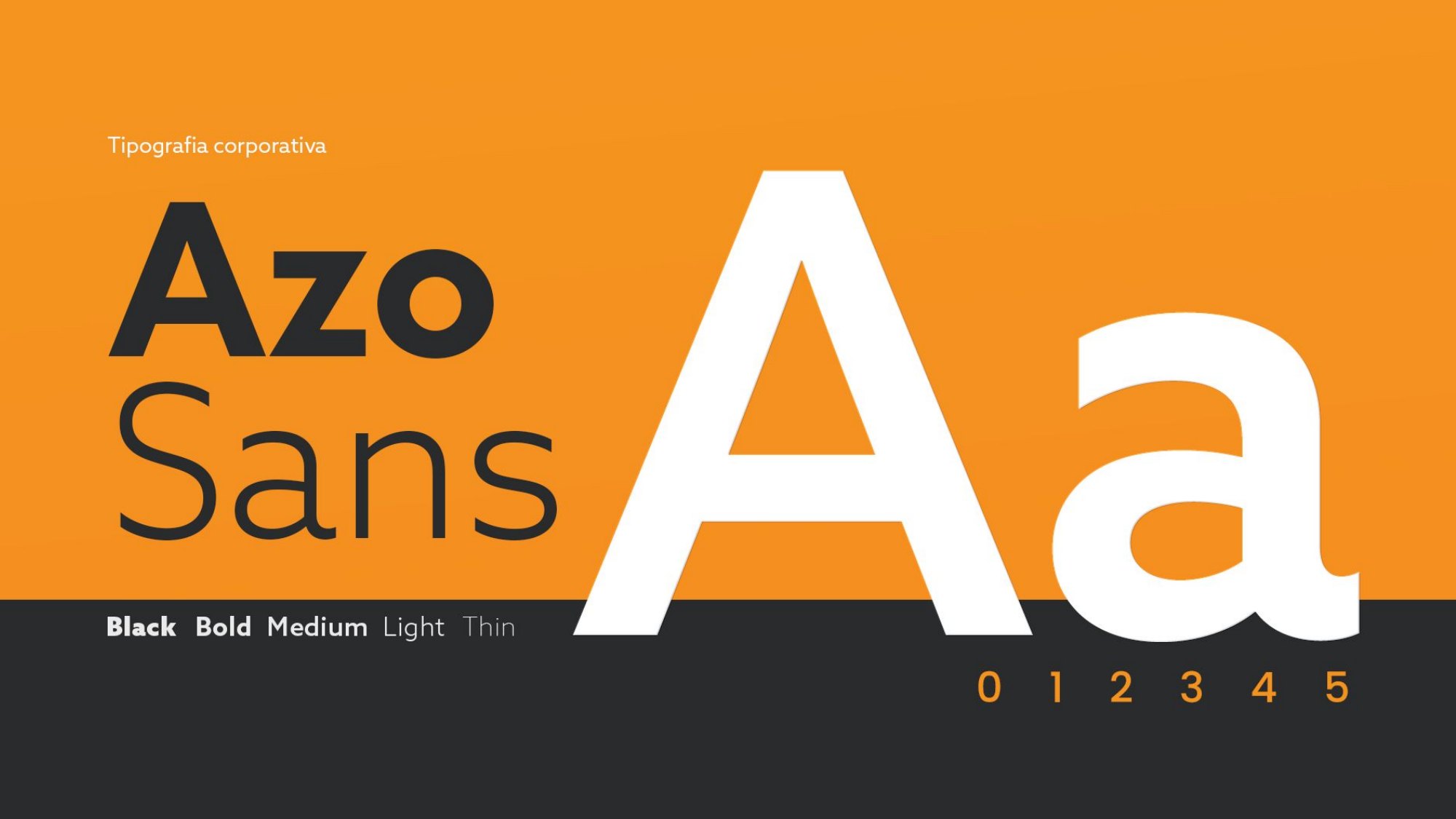 Azo Sans typography