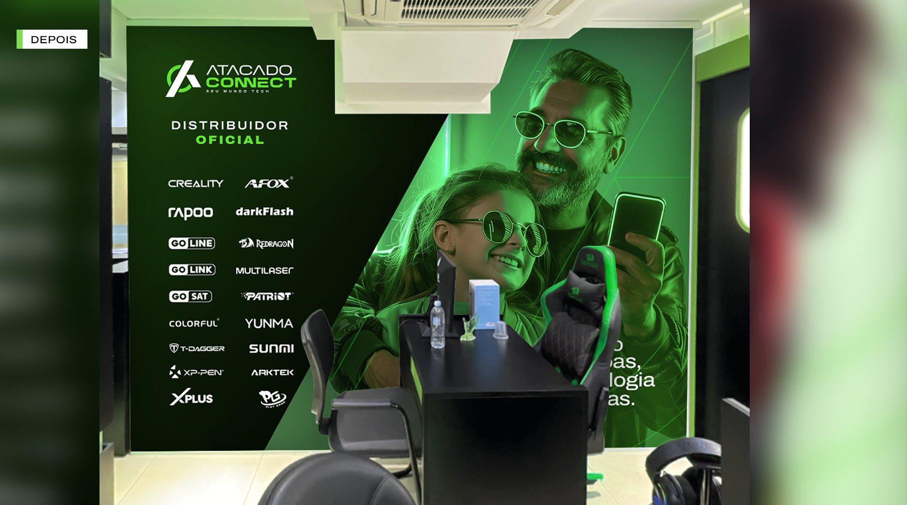 Atacado Connect, Wayfinding e comunicação visual: peça 4